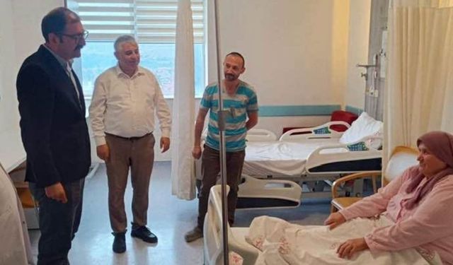 Kaymakam Demirdağ’dan Taşköprü Devlet Hastanesine ziyaret