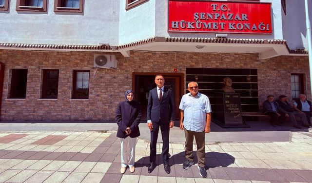 Şenpazar’a vefa ziyareti: Eski Kaymakam Ali Sakar yıllar sonra ilçede