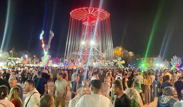 Taşköprü’de festival bitti, lunapark coşkusu sürüyor
