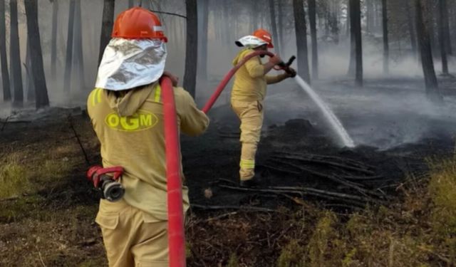 Taşköprü’de alevlerle mücadelede sevindiren gelişme: Yangın kontrol altında