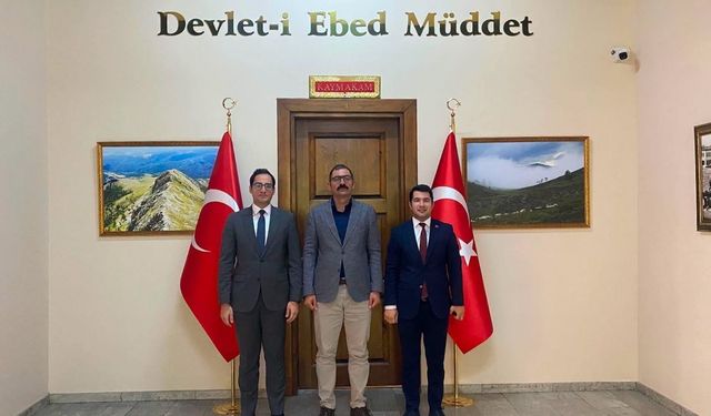Taşköprü’de hakimlerden Kaymakam Demirdağ’a ziyaret