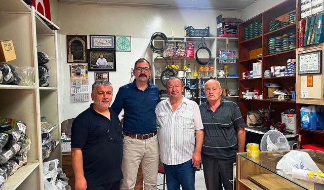 Taşköprü’de Kaymakam Demirdağ’dan esnafa ziyaret