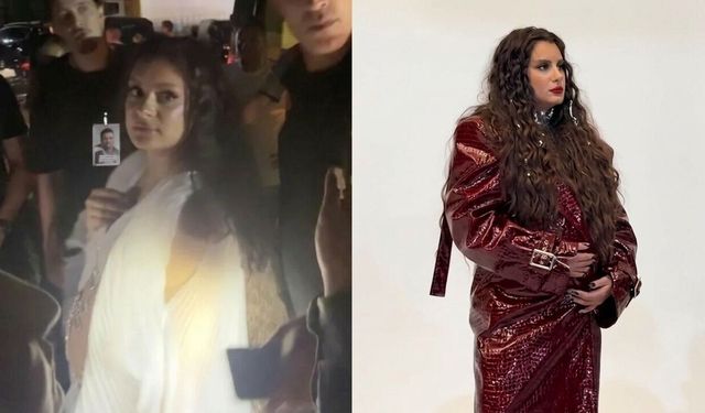 Taşköprü’de konseri iptal eden Atiye, klip çekiminde görüntülendi