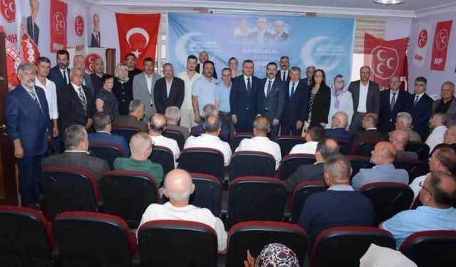 Taşköprü’de MHP kongresi tamamlandı: Ziya Ergün yeniden seçildi