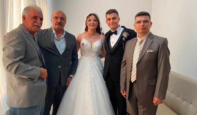 Taşköprü’de mutlu gün: Hasan ve Damla dünyaevine girdi