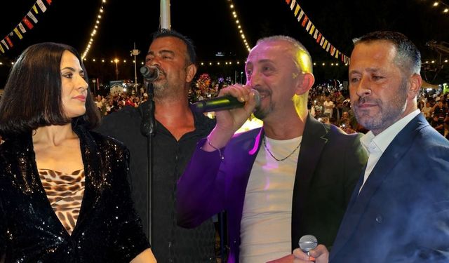 Taşköprü’de şarkılar ve alkışlar birbirine karıştı