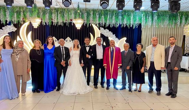 Taşköprülü çift mutluluğa 'evet' dedi: Mehmet Kenan ile Ayşe dünya evine girdi