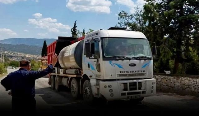 Tosya-Kargı dayanışması: İki ilçe arasında asfalt seferberliği