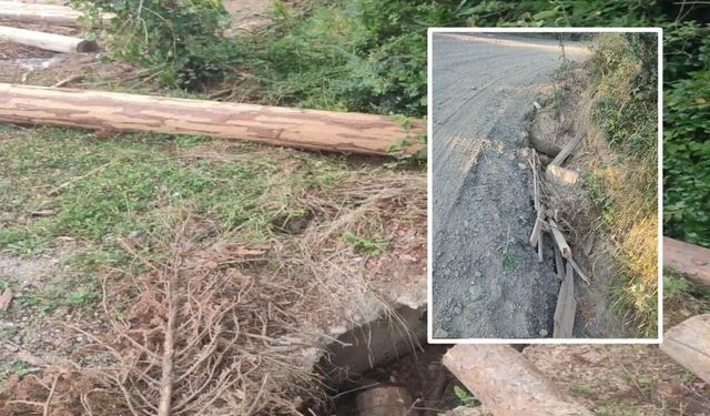 Kastamonu'da önce yapıyoruz sonra bozuyoruz: Köylüler tepkili!