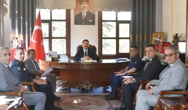 Daday’da okul güvenliği tedbirleri toplantısı yapıldı