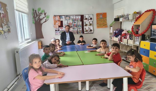 Hanönü Kaymakamı Uslu’dan Kur’an kursuna ziyaret