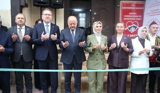Bakan Göktaş kurdeleyi kesti: Kastamonu’da ADEM hizmete başladı