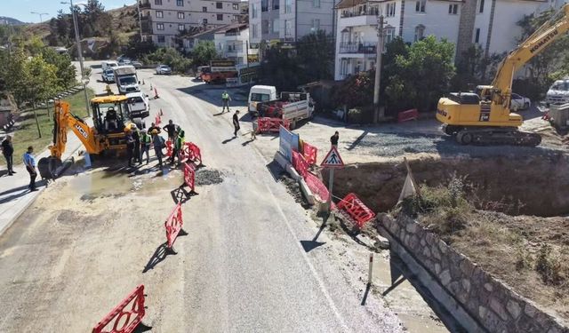 Kastamonu'da ana su borusu patladı: Mahalle susuz kalacak!