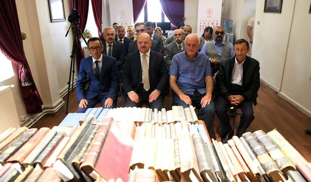 Kastamonu Yazma Eser Kütüphanesi’ne 228 nadide eser daha