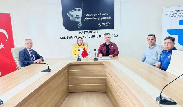 Kastamonu’da 72 kişilik istihdam için imzalar atıldı