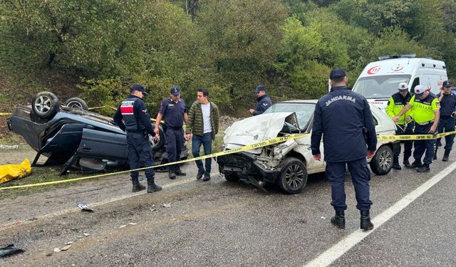 Komşu ilde cenaze dönüşü feci kaza: 1 ölü, 6 yaralı