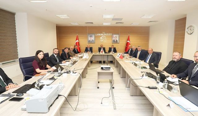 KUZKA Yönetim Kurulu Çankırı’da toplandı