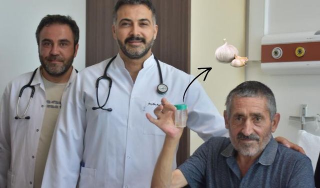 Şifa niyetine yuttuğu sarımsak, altı ay akciğerinde kaldı