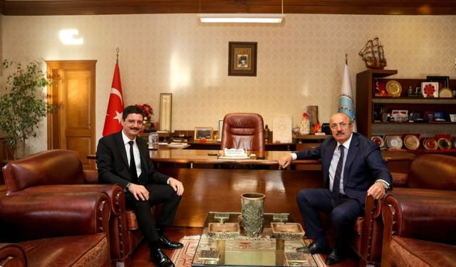 Taşköprü’de Başsavcı Kara’dan Başkan Arslan’a ziyaret