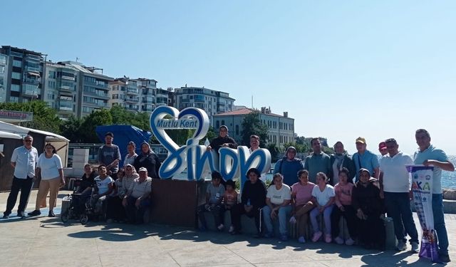 Taşköprü’de özel bireyler HAKA ile Sinop’u birlikte keşfetti