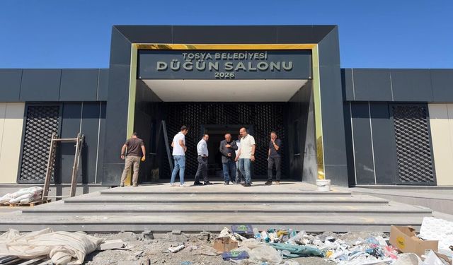 Kastamonu’da yeni düğün salonu gün sayıyor