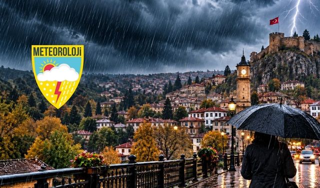 Yeni hafta Kastamonu’da sağanakla başlayacak