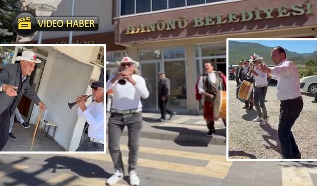 Hanönü’de renkli görüntüler: Zurna şov Başkanı oynattı
