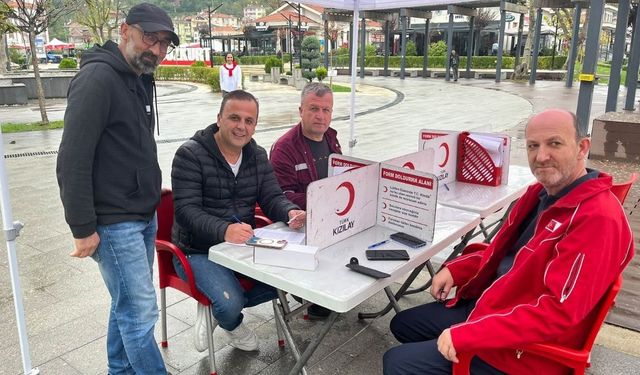 Bozkurt’ta kan bağışına destek: Bir günde 106 ünite toplandı