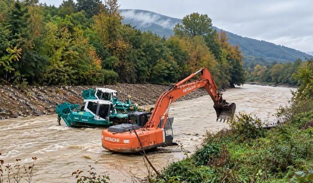 Kastamonu’da taşkın riskine karşı ekipler sahada