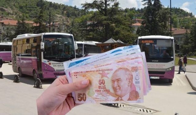 Kastamonu'da şehir içi ulaşımda yeni tarife: Özel halk otobüsleri zamlandı