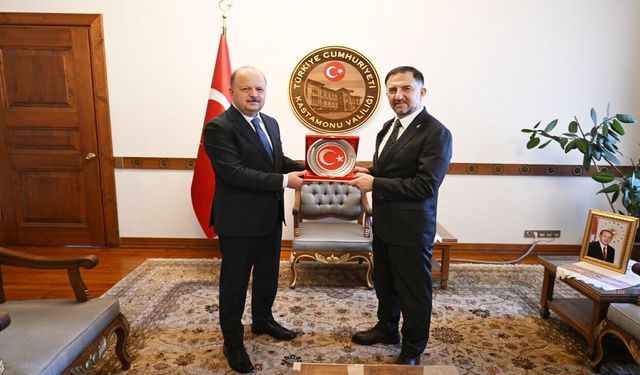 TUSAŞ Genel Müdürü Kastamonu'da: Vali Meftun Dallı’ya ziyaret