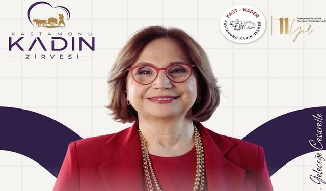 Emine Erdem, Kastamonu Kadın Zirvesi 2026’da konuşmacılar arasında yer alacak