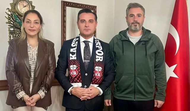 GMG Kastamonuspor'dan Vali Yardımcısı Özmen'e ziyaret