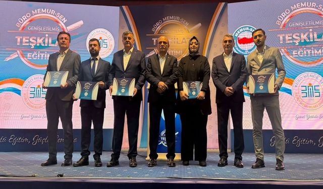 Kastamonu Büro Memur-Sen yönetimi genişletilmiş Teşkilat Eğitim Programına katıldı