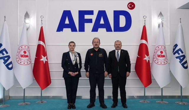 Kastamonu milletvekillerinden AFAD Başkanı’na ziyaret