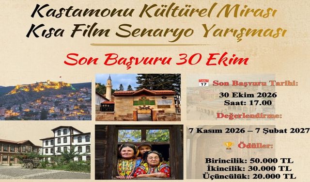 Kastamonu'da yarışmanın ödülü 50 bin lira