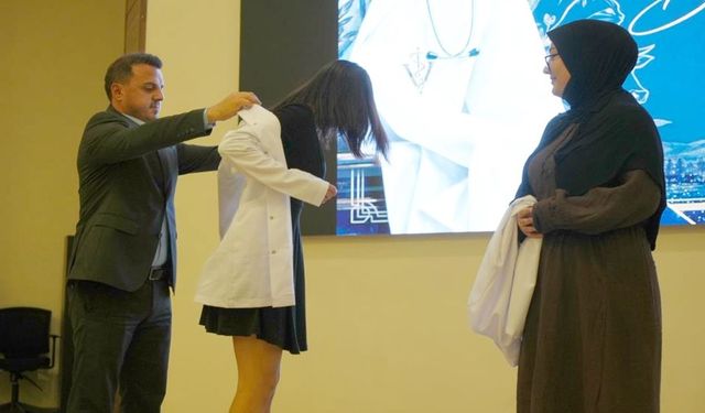 Kastamonu'da beyaz önlüklerini giydiler: Göreve hazırlar