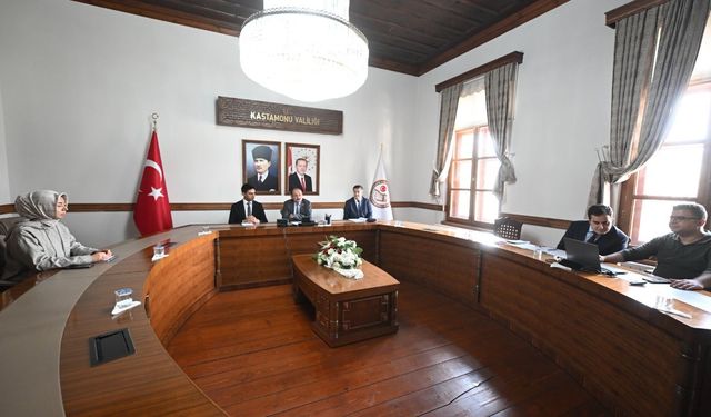 Kastamonu'da İl Koordinasyon Kurulu toplantısı yapıldı