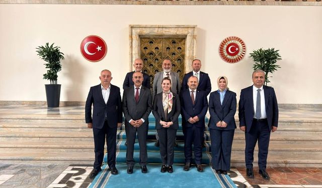 Kastamonulu belediye başkanlarından Ankara'da önemli ziyaret