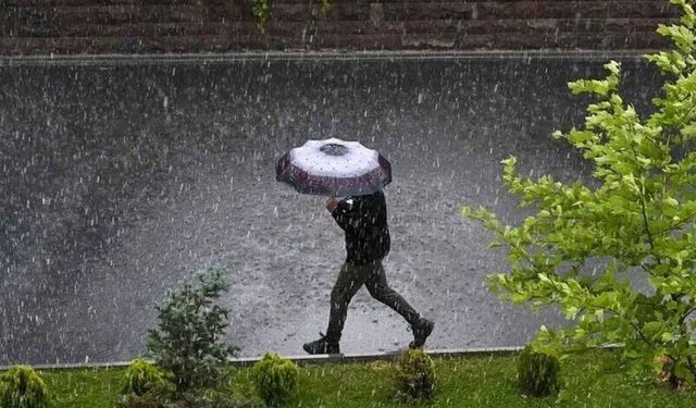 Kastamonu dahil birçok ilde sağanak bekleniyor: Meteoroloji haritayı paylaştı