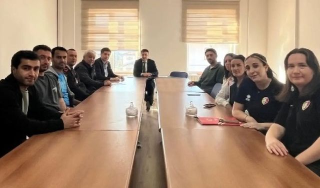 Taşköprü'de eğitim ve spor için güç birliği