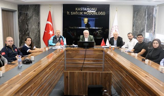 Kastamonu’da acil sağlık hizmetleri masaya yatırıldı...