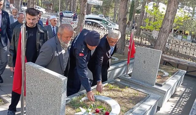 Şehit Engin Abay, Tosya’da kabri başında dualarla anıldı