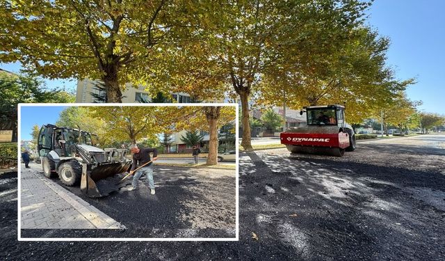 Taşköprü’de sıcak asfalt çalışmaları aralıksız sürüyor
