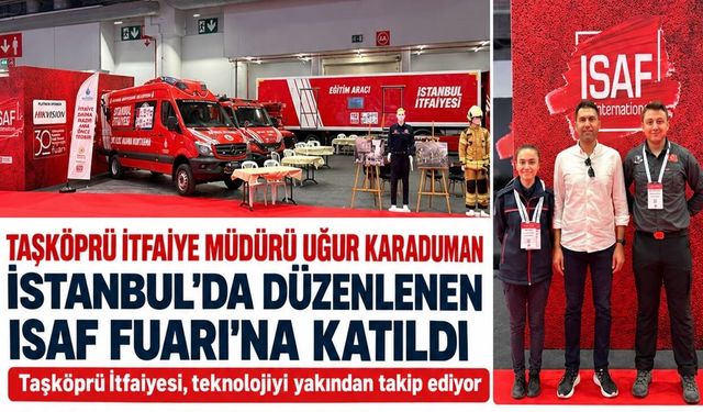 Taşköprü itfaiyesi yangın ve kurtarma teknolojilerini yakından takip ediyor