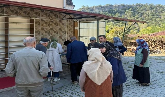 Taşköprü Hamzaoğlu Köyü’nde kanser taraması yapıldı