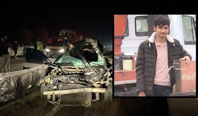 Taşköprü’de genç sürücünün ölümü yasa boğdu