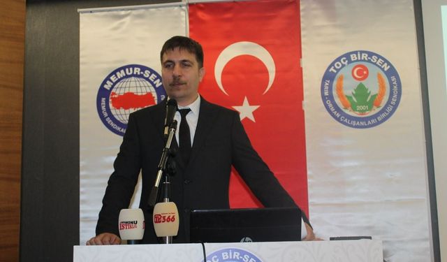 Taşköprü Orman İşletme Müdür Yardımcısı Ender Yılmaz, TOÇ BİR-SEN’e başkan seçildi