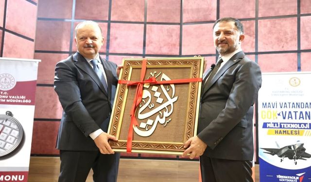TUSAŞ Genel Müdürü Mehmet Demiroğlu, Kastamonu’da gençlerle buluştu