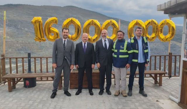 Vali Dallı’dan Acacia Maden'e ziyaret